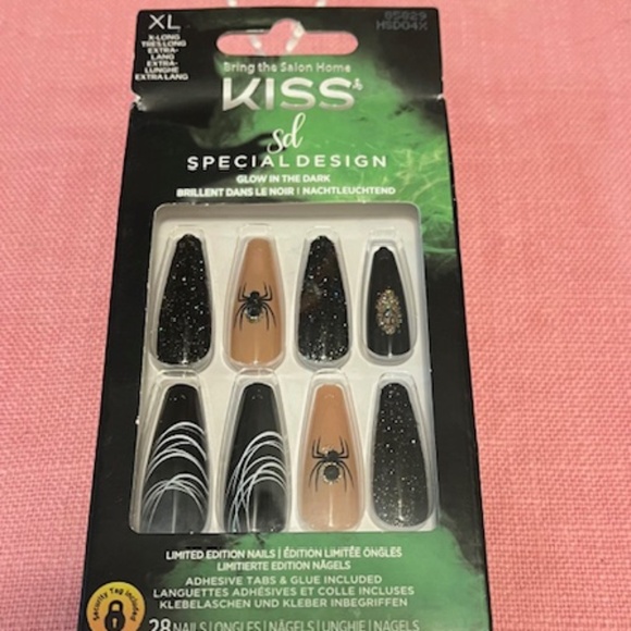 NEW Kiss SD Special Design Nails XL X-Long Halloween - Picture 1 of 2